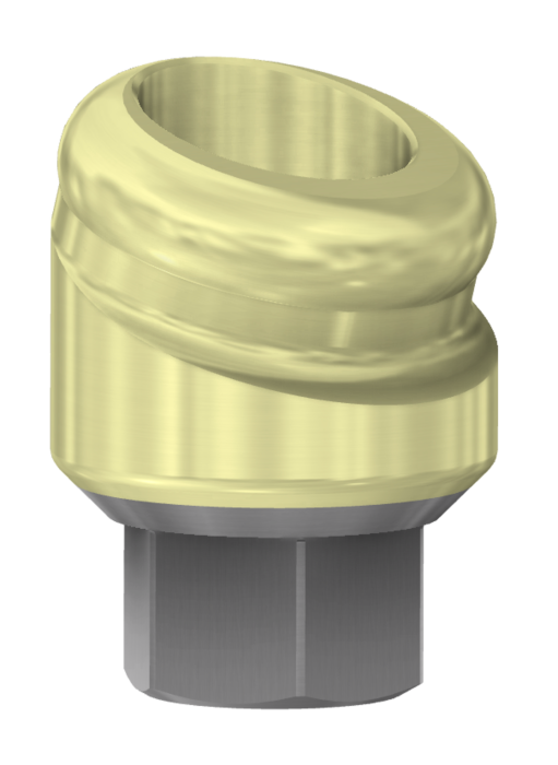DessLoc Angled Abutment 1.0mm Collar 3.5 (NP) 87.017/1