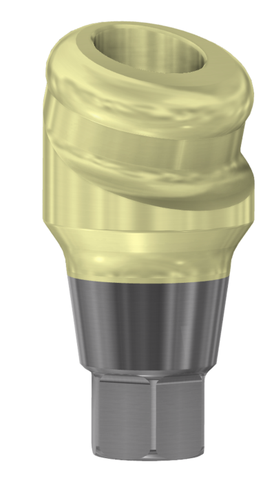 DESSLoc Angled Abutment 18deg 2.0mm Collar 87.035/2