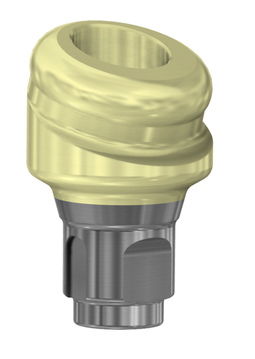 DessLoc Angled Abutment 18deg 1.0mm Collar 3.3 (NC) 87.041/1
