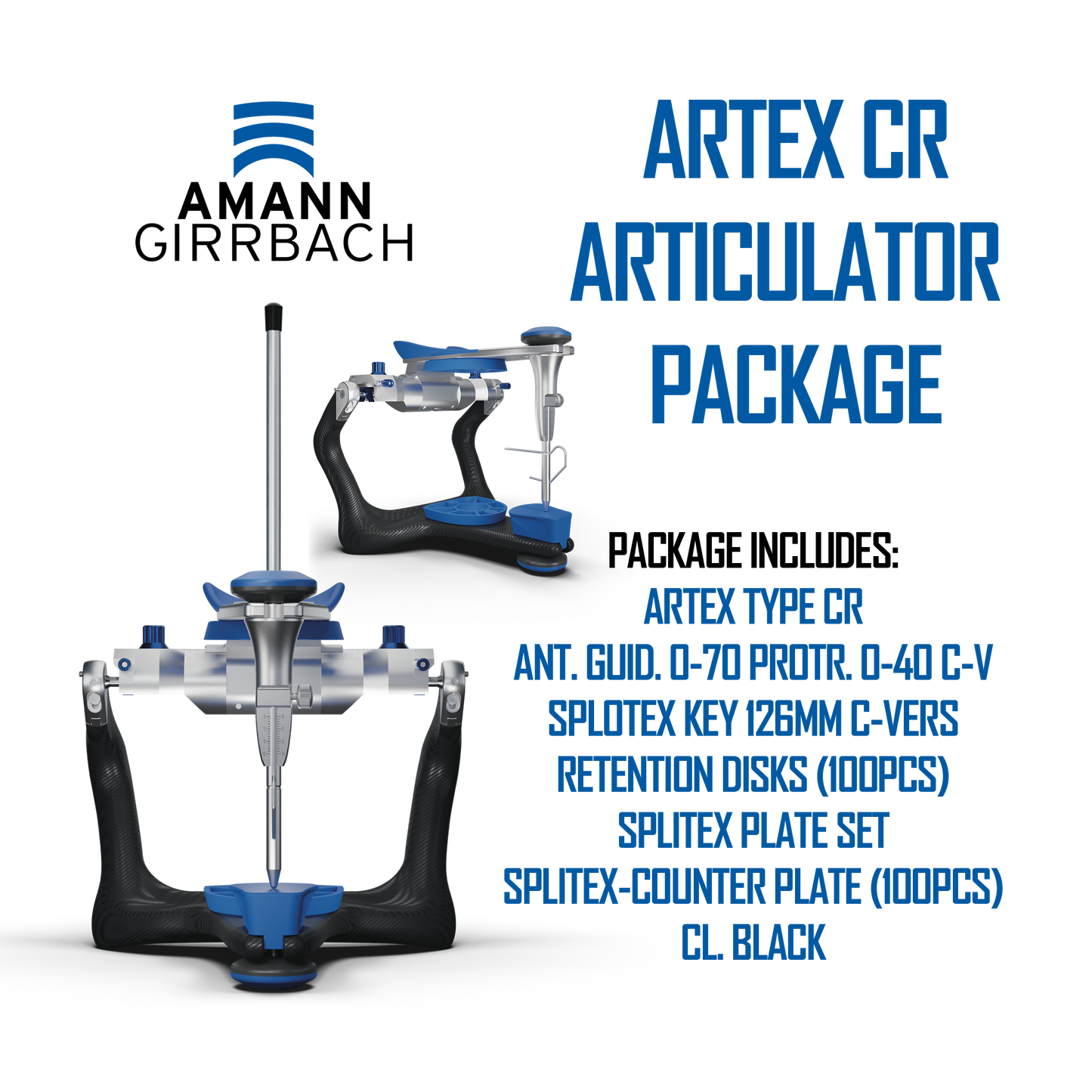 Artex CR Articulator Package
