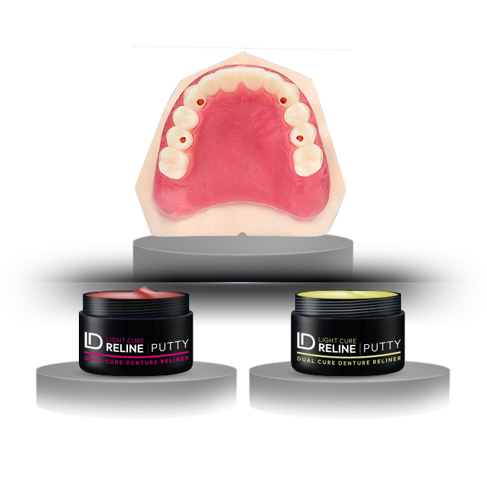 ID Light Cure Reline Putty