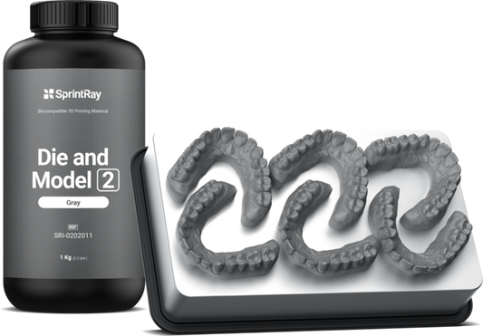 Die and Model 2 Gray - 1kg