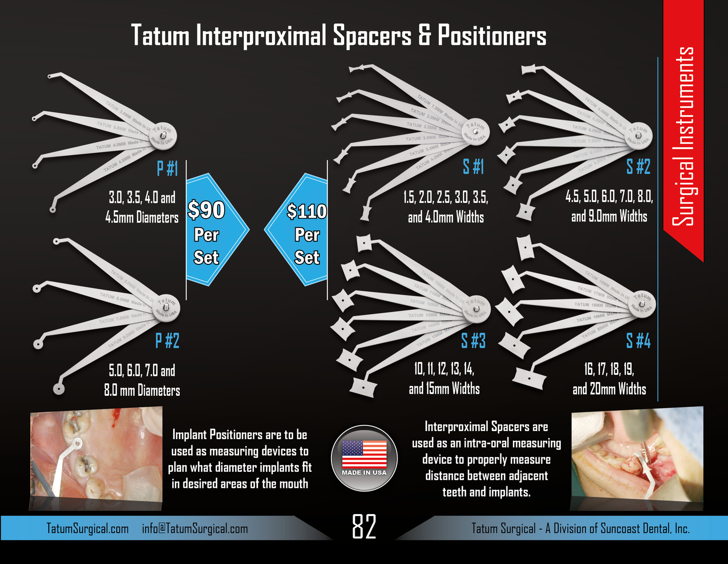 Tatum Interproximal Spacers & Positioners