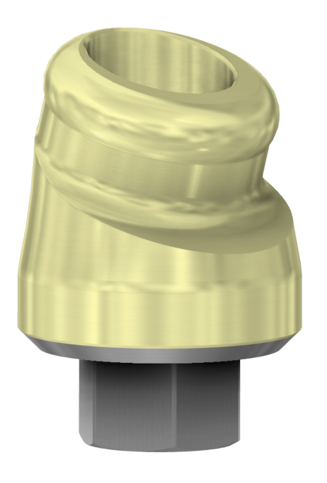 DessLoc Angled Abutment 2.0mm Collar 4.5 (RP) 87.018/2