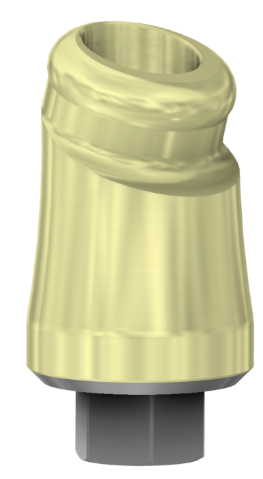 DessLoc Angled Abutment 4.0mm Collar 4.5 (RP) 87.018/4