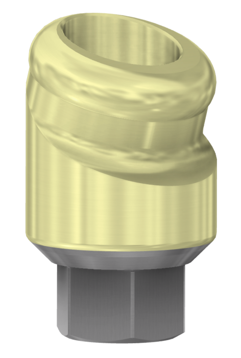 DessLoc Angled Abutment 2.0mm Collar 3.5 (NP) 87.017/2
