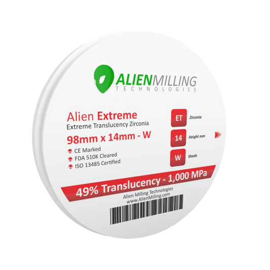 Alien Extreme - Extreme Translucency Zirconia
