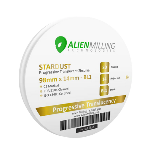 Alien Stardust - Progressive Translucency Zirconia