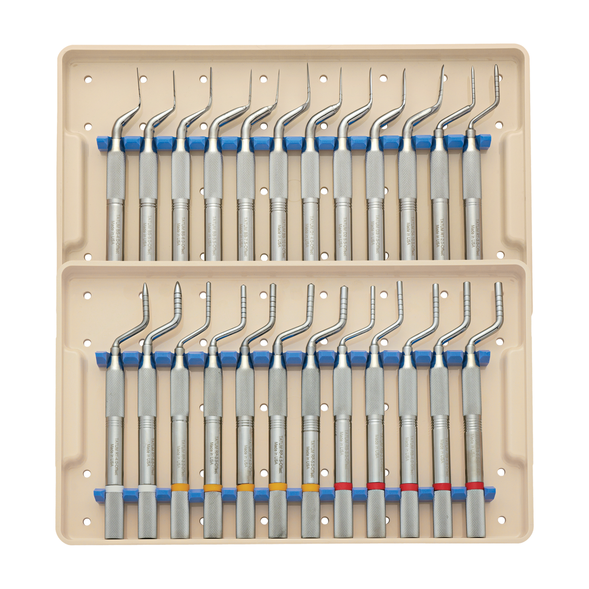 Set 10 Osteotomi Dentali Concavi Per Sinus Lift Dritti E Angolati - Taglia Tedesca - DawnProMed